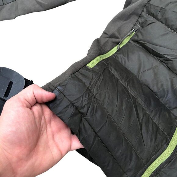 VINTAGE The North Face Jacket Puffer Coat Medium Green - Picture 8 of 15